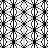 asanoha gara pattern (animated)