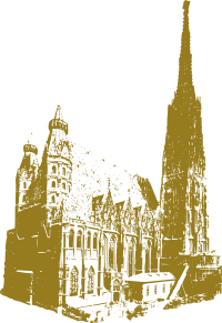 Wiener Stephansdom monochrom darker version