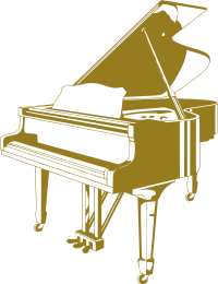 Grand piano reduced size