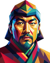 AI Generated Genghis Khan