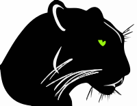 black panther face