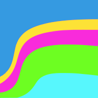 Abstract multicolored square background 