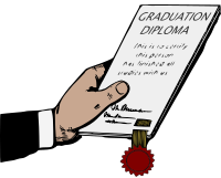 Diploma in Hand - Colour Remix