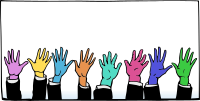 Raised Hands