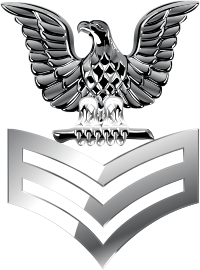 U.S. Navy First Class Petty Officer Collar/Cap Insignia