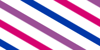 Bisexual pride vertical animation 