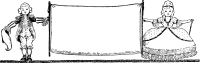 Boy Girl Banner Frame