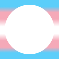 Transgender gradient round frame