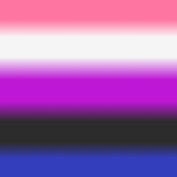 Genderfluid gender identity pride gradient background