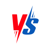 Versus pictogram no background