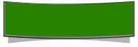 Curved green banner
