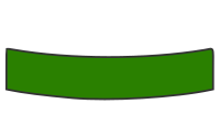 Green banner or sign background 