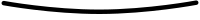 Black line with slight curve