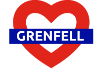 Grenfell heart underground tube