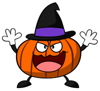 Halloween Pumpkin Man (isolated)