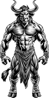 AI Generated Minotaur 6
