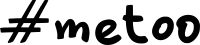 #metoo writing Haeres Letter font
