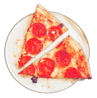 Two Slices of Pizza