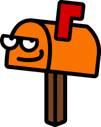 Orange Mailbox