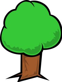 cute tree clipart