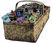 Shopping Basket - Colour Remix