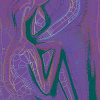 Abstract Purple