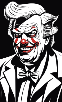 The clown is back