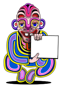 Color Man Sign