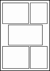 Comic template 6
