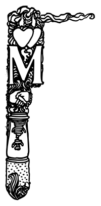 M Drop Cap