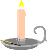 Lighted Candle