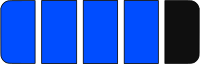 Energy level 4 in blue