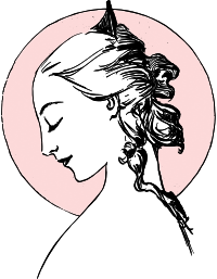 Lady in a Circle