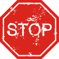 Grunge Stop Sign