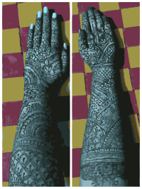 Mehndi Hand