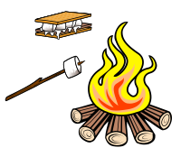 Campfire and Smores