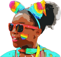 Young Person Supports Diversity