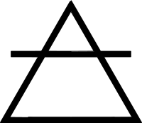 Alchemical Air Symbol