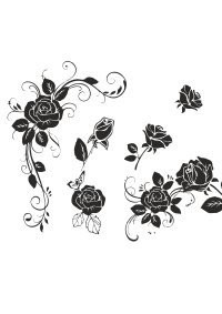 flower art svg