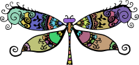 Decorated Butterfly - Colour Remix