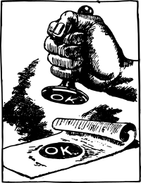 Approval Stamp