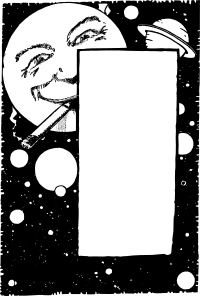 Smoking Moon Frame