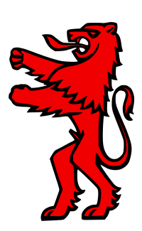 Walking Red Lion
