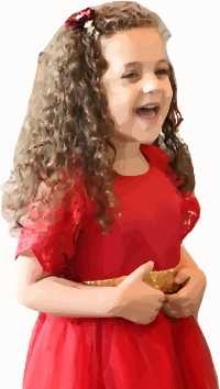 Little Girl Red Dress