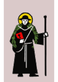 saint monk laurel pixelated