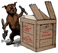 Dog Opens Box - Colour Remix