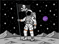Pirate Astronaut