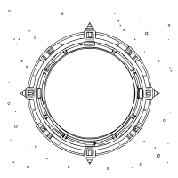 Sci Fi Portal Frame