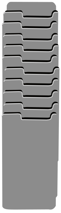 Time card rack