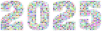 Love And Peace 2025 Colorful